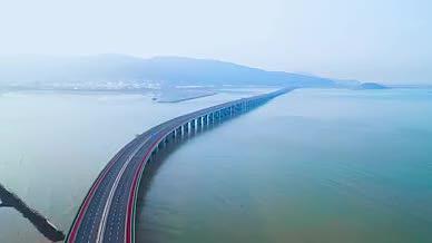 实拍江苏田湾跨海大桥视频的预览图